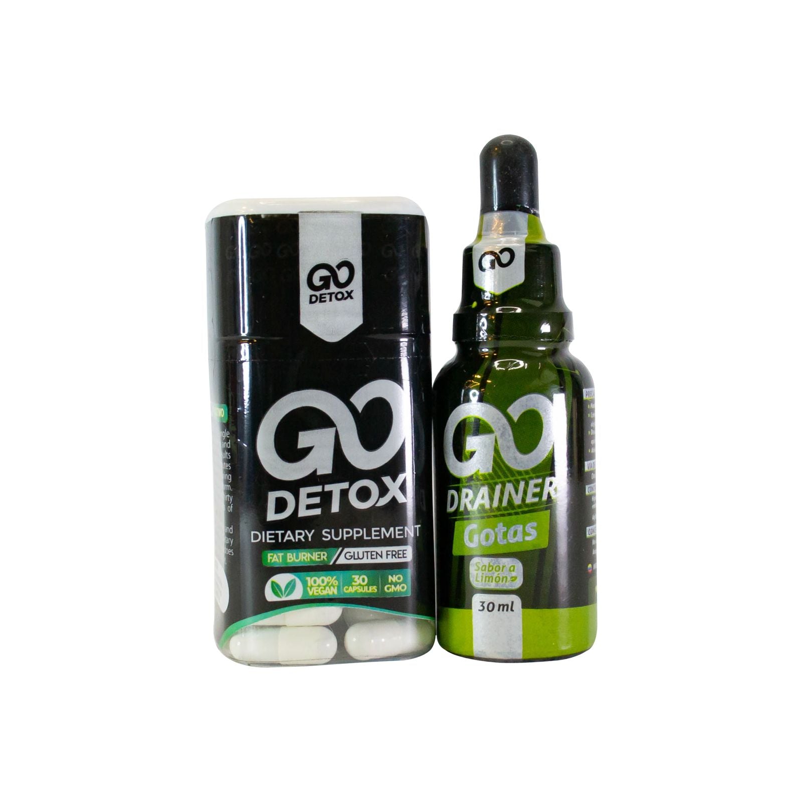 DUO QUEMADOR GO DETOX Y DRENADOR GO