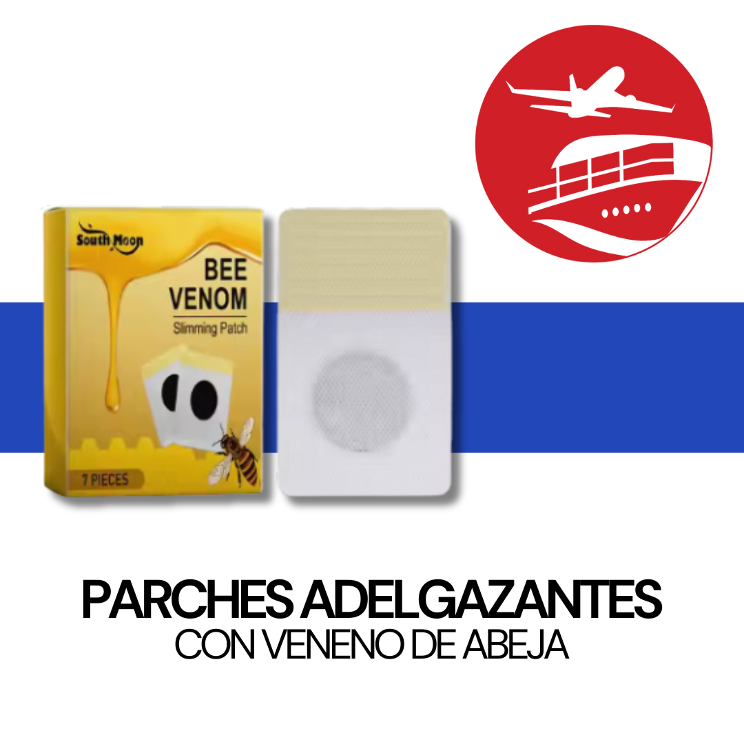 PARCHES ADELGAZANTES CON VENENO DE ABEJA